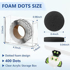 400 PCS 1mm Double Sided Foam Dots - Image 2