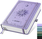 EMSHOI Blank Journal Notebook, 320 Pages, A5 Size | Leather Hardcover, 100 GSM by EMSHOI