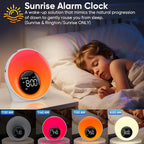 AFEXOA Wake Up Light Sunrise Alarm Clock - Image 2