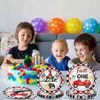 Fast One Birthday Decorations for Boys Racing Car 1st Birthday Party Supplies - Image 7