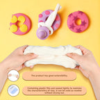 100g Yellow Air Dry Foam Clay, DIY Magic Model Clay - Image 4