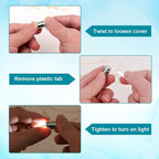 30pcs Micro Mini LED Lights, Cold White Small LED Lights - Image 4