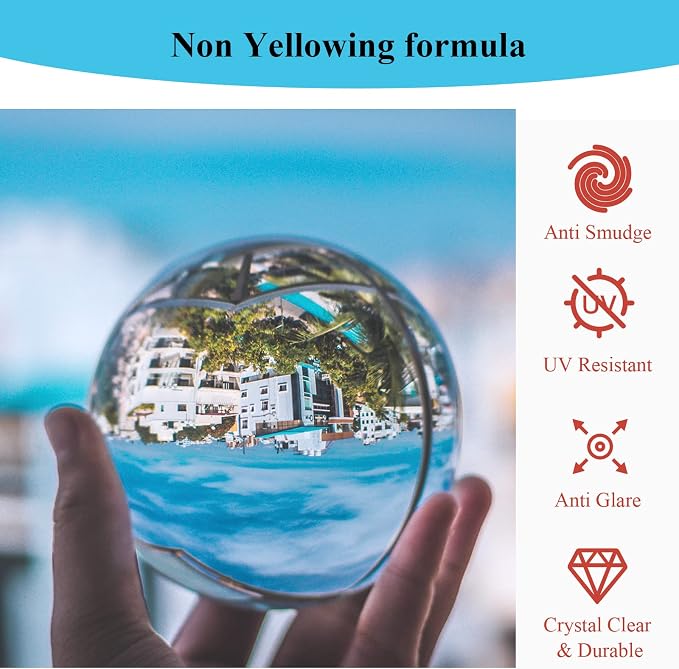 Shabebe Epoxy Resin, 1Gallon Epoxy Resin Crystal Clear, Not-Yellowing No-Bubble - Image 5