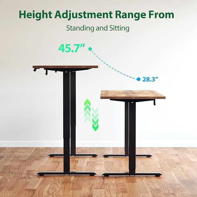 Agilestic Electric Standing Desk, 71 x 31.5 Inches Height Adjustable Desk - Image 9