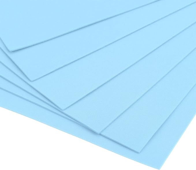 uxcell Light Blue EVA Foam Sheets 11 x 8 inch 1.7mm Thickness - Image 5