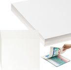 Marspark 150 Pcs Printmaking Paper, Printmaking Supplies, Artist Paper by Marspark