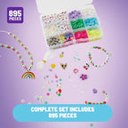 Claire’s DIY Bracelet Kit – 895-Piece Jewelry Making Supplies Set| Clay Heishi - Image 7