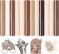 HTVSTD Skin Tone Heat Transfer Vinyl 12 Sheets 12×10in Iron on Vinyl | Netural by CraftingEveryday