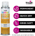 Tulip ColorShot Instant Fabric Spray Paint, Permanent Color Spray-On Fabric - Image 3