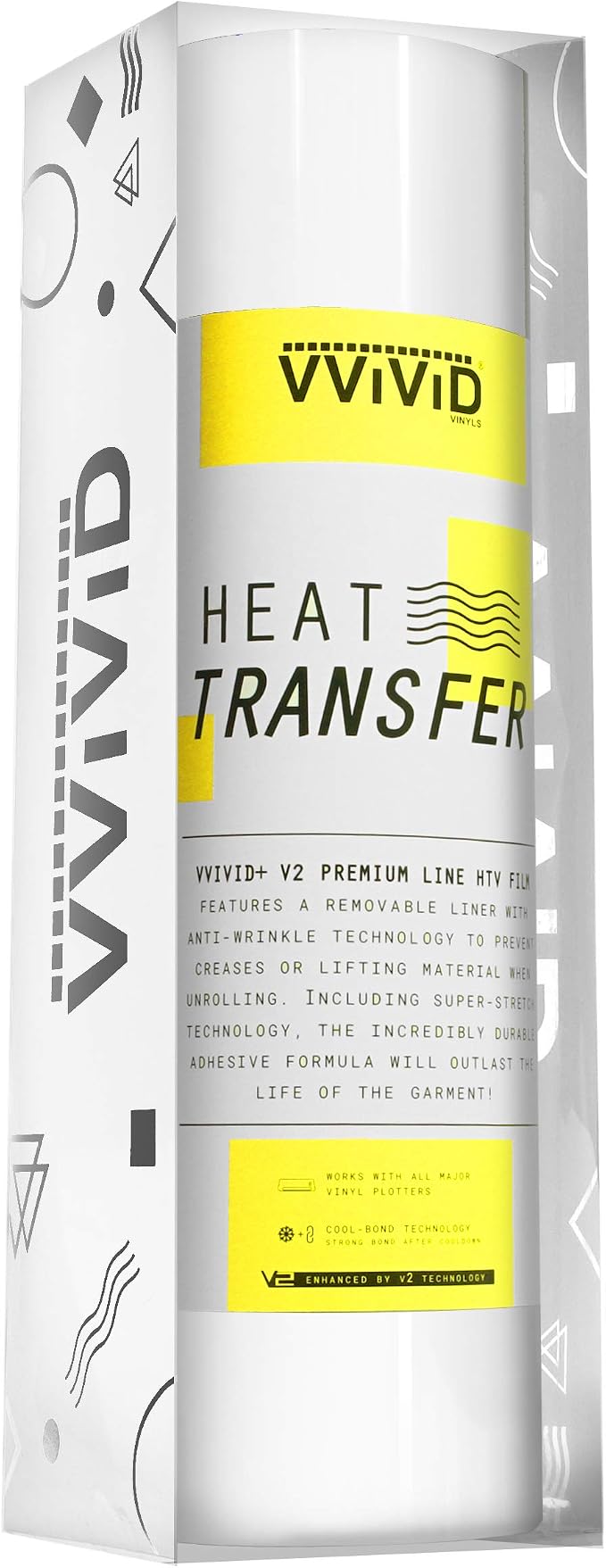 VVIViD V2 Powerplay Premium Line HTV Heat Transfer Vinyl Film by VVIVIDVINYL