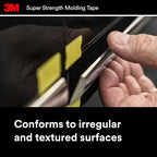 3M Super-Strength Molding Tape, 7/8 in x 15 ft, 1 Roll - Image 8