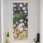 Retro Flowers Window Privacy Film, Magnolia Stained Glass Decorative Window Film - Image 4