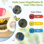 Insect Observation Kit for Kids, Wooden STEM Nature Exploration Science Toy - Image 3