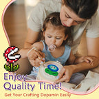 Groodo Punch Needle Coaster Kit, Kids & Adults Good Gift - Image 2