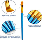 Paint Brushes Set for Acrylic Painting, Artist Paintbrushes for Body Face Rock - Image 2