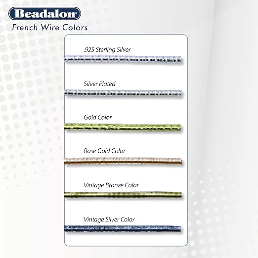 Beadalon French Wire, 1.0 mm / .039 in, 1 Meter - Image 3