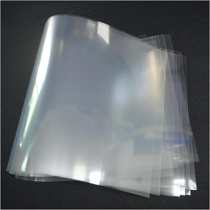 BANLTRE 10 Pack 12" x 24" 6mil/0.15mm Thick Clear Blank Stencil Sheet by BANLTRE