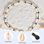 160Pcs Natural Spiral Shell Beads, Adorning Hair Locks and Braids - Image 3