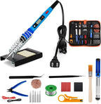 Soldering Iron Kit, 80W 110V Upgraded Digital Electric Solder Irons, by Q-MINGSoldering