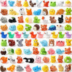DIYDEC 85pcs Mini Resin Animal, Miniature Figures to Hide Little Tiny Resin by DIYDEC