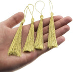 VAPKER Metallic Gold 100Pcs 13cm/5 Inch Bookmark Tassels - Image 3