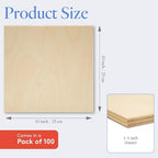 1/4 Inch Baltic Birch Plywood 6 mm B/BB Grade Craft Wood, - Image 2