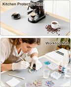 Silicone Crafting Mat for Artists, Jewelry Casting, Acrylic Painting, Clay Work - Image 5
