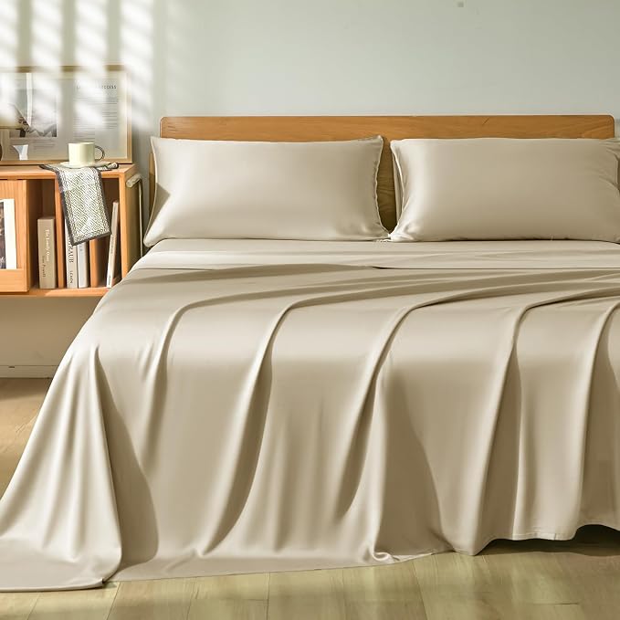 Homiest Cooling Pillow Cases Standard Size Set of 2, 100% Rayon Derived from - Image 7