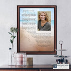 Footprints in the Sand Inspirational Wall Art, Beach Decor, Christian Gifts - Image 4