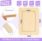 RYKOMO 20 Pack Wooden Picture Frames - Image 2