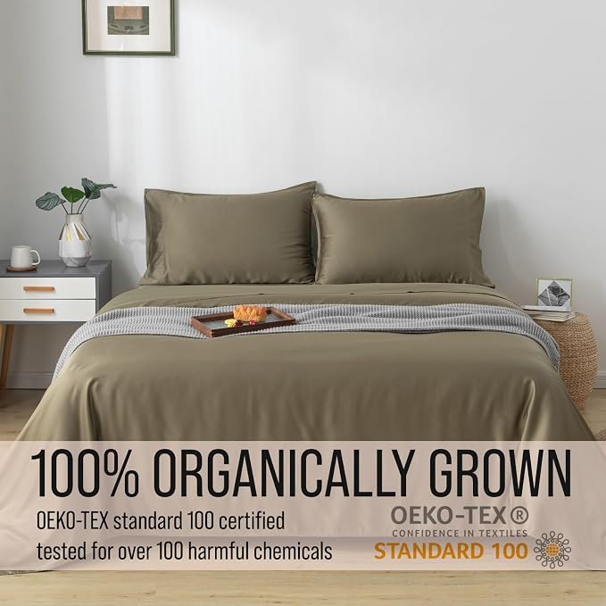 BELLA COTERIE | Luxury Bamboo Viscose Standard Size Pillowcase Set | 100% - Image 4