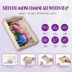 EWJRNSF 5D Diamond Painting Flowers Diamond Art Kits - Image 3