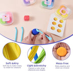 Both idea Air Dry Clay Kit, Cake Theme | 12 Packs, Non-Toxic Kids Gift | School - Image 4