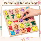 Wooden Puzzles for Toddlers 3-5, Boys & Girls, Montessori Toddler | 3 in 1 - Image 7
