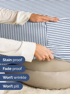 Extra Deep Full Fitted Sheet - Image 4