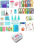 All-in-One Paper Quilling Kit– 1860pcs 3mm/5mm/10mm Quilling Paper Strips by YURROAD