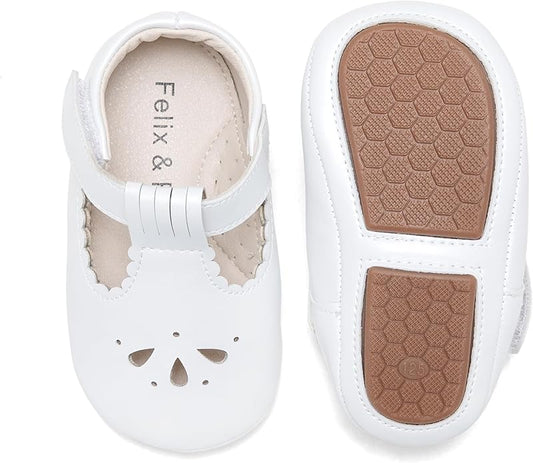 Soft Sole Baby Shoes - Infant Baby Walking Shoes Moccasins Rubber Sole Crib Shoes