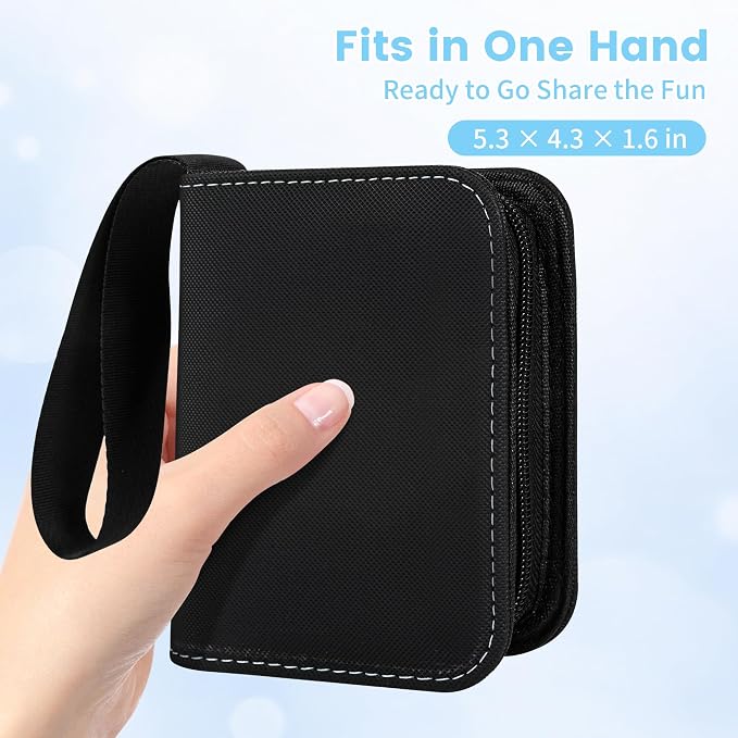 Mini Trading Card Binder Album, 1 Pocket Card Binder - Image 2