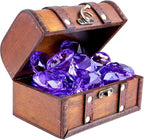 Niceup 26PCS Purple Fake Diamonds Big Gem Toys, 1.5in Pool Diving Gems Acrylic - Image 4