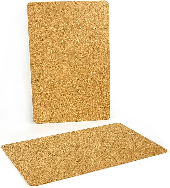 Hygloss Cork Sheets - 3mm Thick Corkboard Sheets - 12 x 18 Inches - Image 2