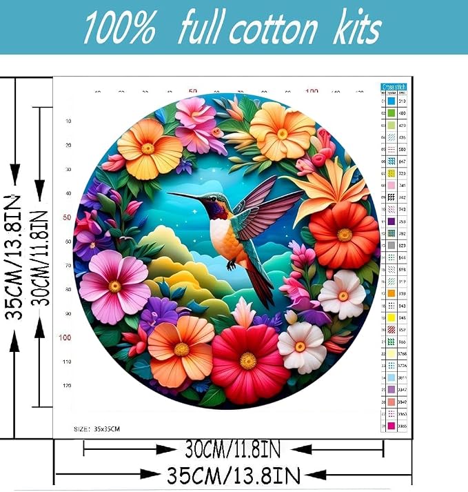 Grandparents Stamped Cross Stitch Kits - Image 2