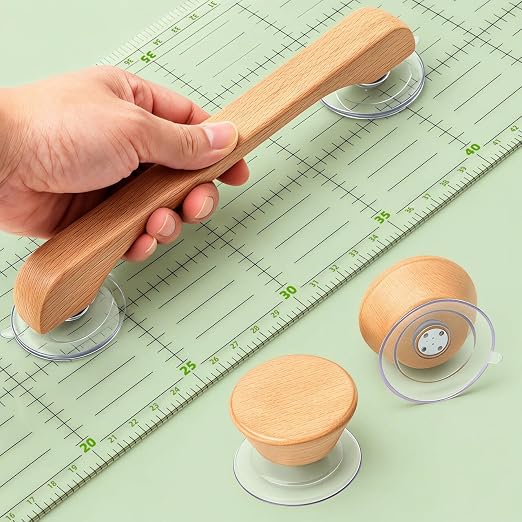 Ruler Handle Set, 1 Ruler Handle and 2 Grippers by Narisley
