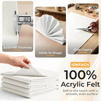 IONTACH 9" X 36" Soft Felt Sheets 1.6mm Thick | Acrylic Felt Fabric - Image 3