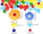Esweny 12 Flower Stained Glass Mosaic Tiles - Image 5