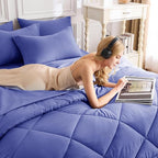 CozyLux Full Size Comforter Sets Very Peri - Image 4