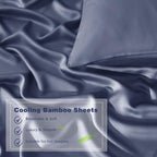 Homiest Cooling Pillow Cases Queen Size Set of 2, 100% Rayon Derived from - Image 4