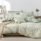 LEMIROE Botanical Cotton Comforter Queen Size by LEMIROEBEDDING