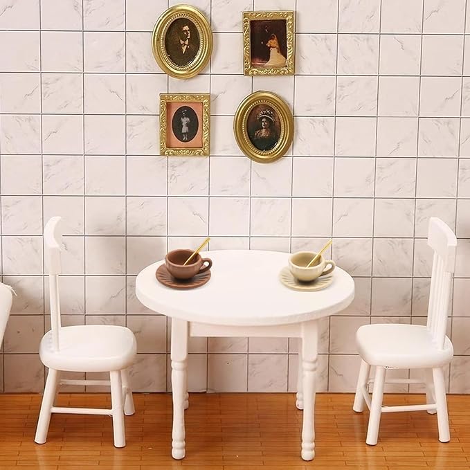 5 Set Dollhouse Miniature Coffee Cups Miniature Dollhouse Accessories 15 Pieces - Image 5