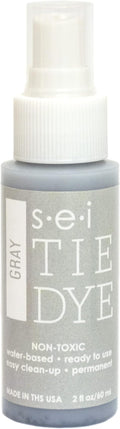 S.E.I. Grey Tie Dye Spray Bottle: 2oz. Non Toxic Fabric Dye Spray, DIY by SEI