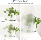 rabbitgoo Window Privacy Film, Mosaic Stained Glass Film, 35.4" x 157.4" | - Image 9